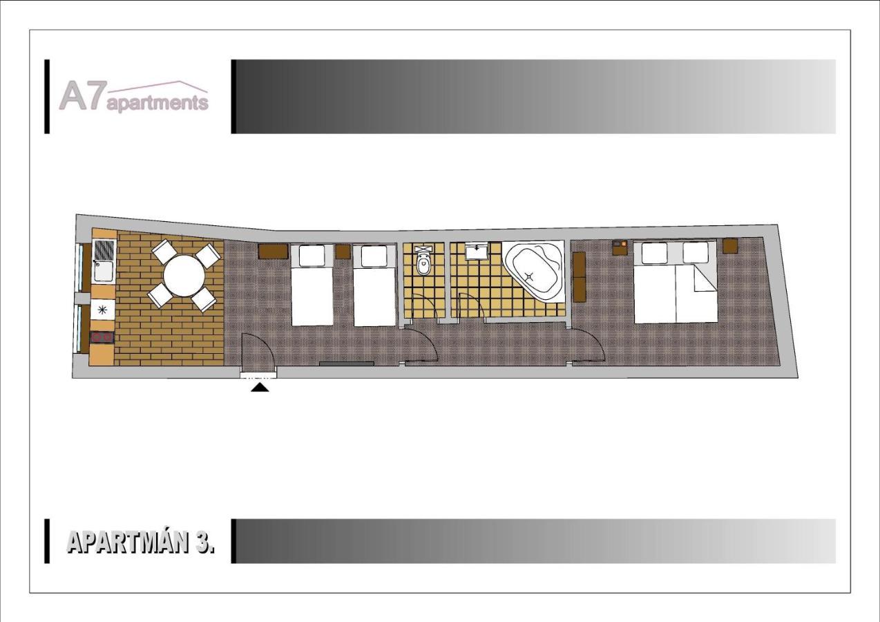 A7 Apartments Комарно Екстер'єр фото